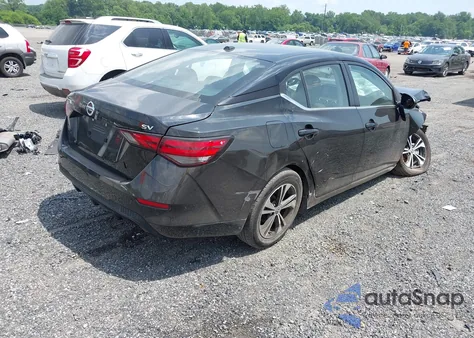 2022 Nissan Sentra Sv Xtronic Cvt из США, поврежденный, VIN 3N1AB8CV3NY257433